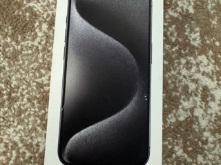 Iphone 15 Pro 256gb Black Titanium Sigilat  Original  Garantie Apple  Neverlock  Orice Sim