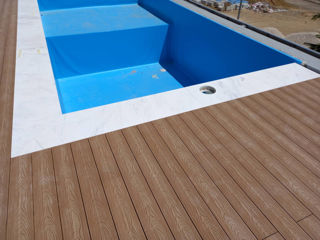 Decking sistem de pavare pentru terase si piscine террасная доска древесно-полимерный композит foto 2