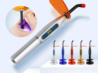 Cadou formidabil !!! Lampă pentru albirea dinților LED Rainbow Curing Light foto 1