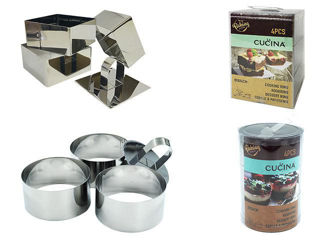 Forme Pentru Garnituri Cucina ( 3 Buc X 8 Cm ), In Sortiment