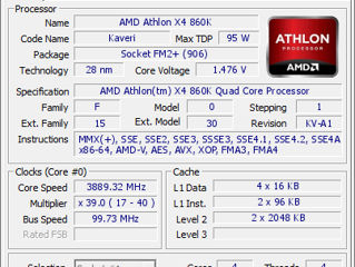 Msi A68HM GRENADE complect Fm2+ foto 3