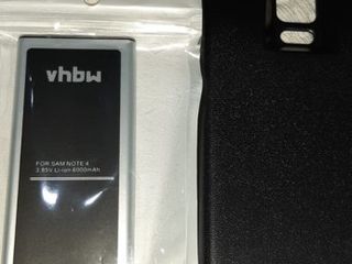 Оригинальный Аккумулятор Для Samsung Galaxy Note 4 N910, N910f , Eb-bn910bbe 6000 Мач foto 2