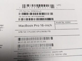 Macbook pro 16 inch M3 Max 32 Ram 1 Tb NEW foto 4