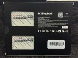Ram DDR5 32gb 6000 CL 30 Kingbank (2x16) фото 1