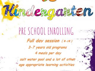 Kindergarten enrolling 2-7 years old foto 2