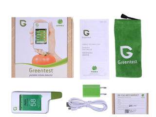 Цифровой тестер пищевых нитратов-GreenTest для овощей-фруктов с таймером и bluetooth. foto 3