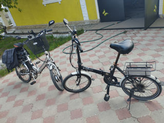 Bicicletă electrică pliabilă + simplă (electrică) фото 1