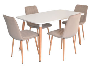 Новинка! столы и стулья в стиле скандинавский дизайн. foto 7