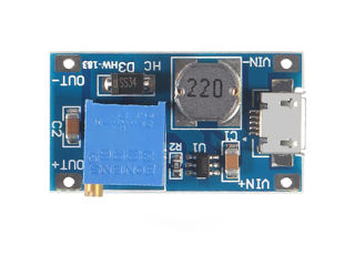 MT3608 Boost converter module to 28V 2A. Преобразователь, повышающий, Uвх=2...28В. foto 3