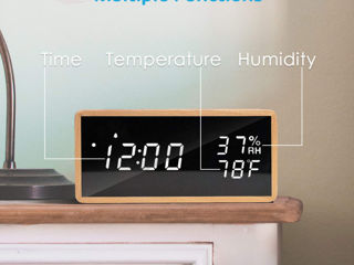 Ceas inteligent cu termohigrometru higrometru smart watch с термогигрометром часы foto 10