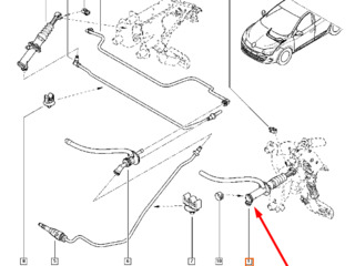 Продам Главный цилиндр сцепления Рено Сценик 3/Scenic 3/Grand scenic 3/laguna 3/Fluence foto 2