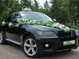 BMW X6 Транспорт для торжеств/Тransport pentru ceremonie. De la 50 €/zi (день) foto 1