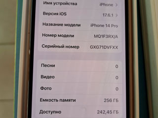 Apple Iphone 14Pro, 256Gb. Deep Purple în cutie – la doar 600€ foto 5