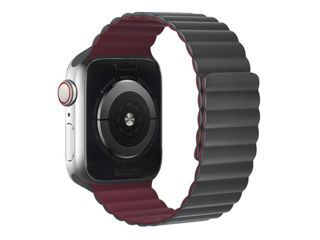 HOCO iWatch WA07 Seria flexibilă curea cu lanț din silicon magnetic (38/40/41mm) foto 8