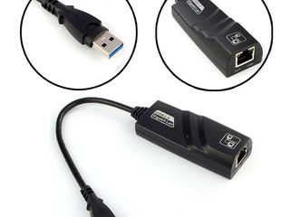 Адаптер USB 3.0 /LAN (с кабелем) foto 1