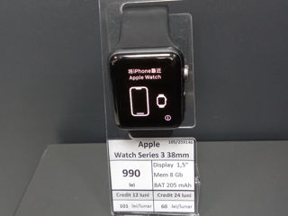 Apple Watch Series 3 38 mm 990 lei