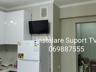 Instalare suport tv  pe perete / tavan foto 3