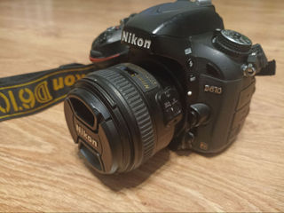 Nikon D610 + 2 lentile