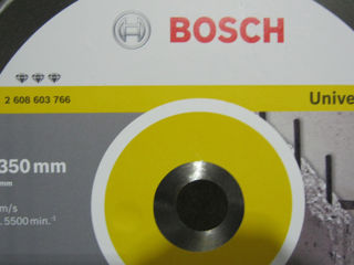 Диски алмазные Bosch 500 ,450 , 350 мм ( бетон , асфальт , абразив , универсал ) foto 6