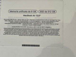 MacBook Air 13 M2  8/512gb  Garantie 12 luni foto 2