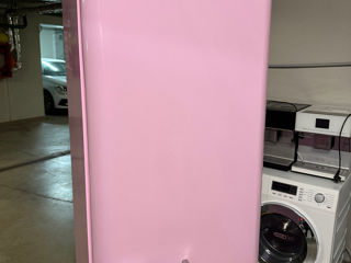 Smeg premium frigider retro 2m roz foto 2