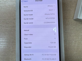 Iphone 15 Pro 128GB Black Titanium foto 5