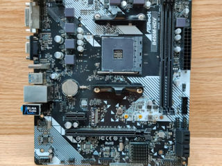 Socket AMD AM4 / ASROCK B450M-HDV R4.0 foto 2