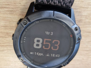 Garmin Fenix 6X Sapphire  6500 лей foto 3