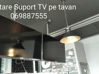 Montare suport tv,instalare tv pe perete/tavan foto 4