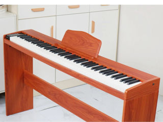 Цифровое пианино деревянное Divers D885 Wood Brown (Новые, Гарантия, Рассрочка. Бесплатная доставка) foto 8