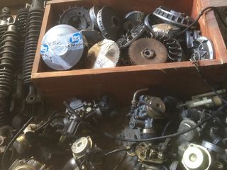 Yamaha, Piaggio, Honda: cilindru,piston,colenval,comutator,generaror,rotax,starter,tormoznie suporta foto 8