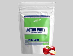 Proteină din zer, Active Whey, 400 g, Apple Delight foto 1