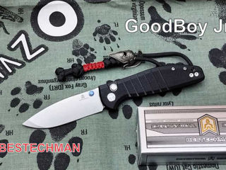 Bestechman GoodBoy Jr. Button Lock knife new condition box foto 2