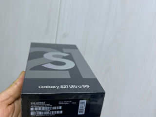 Samsung Galaxy S21 Ultra 5G (128GB) SM-G998U Phantom silver foto 2