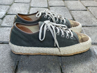 Woolline Canvas Sneakers. Made In Italy. Размер 38. В идеальном состоянии. foto 5