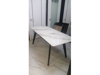 Стол кухонный с керамической столешницей , премиум качество foto 2