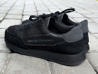 Armani Exchange Suede Mix Runner Trainers. Размер 42. Оригинал. В идеальном состоянии. foto 7