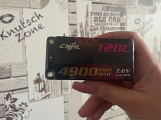 Аккумулятор CNHL 4900 мАч, 2 с, Lipo, разъем 5.0 Bullet-EC3