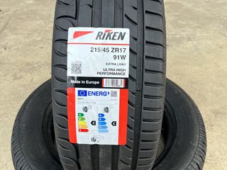 2 ската/2 anvelope 215/45 R17 Riken UHP (Michelin Group)/ Доставка, livrare toata Moldova