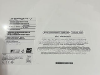 MacBook Air 13.6 M2 256GB. Sigilat! foto 2