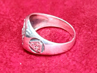 Серебряное мужское кольцо викингов foto 4