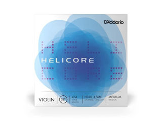 Set Corzi pentru Vioara D'addario Helicore H310 4/4 Medium Tension