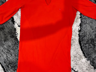 Rochie roșie pentru damă foto 2