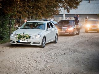 Мерседес w222 150€/день белый-чёрный авто на свадьбу с водителям foto 3