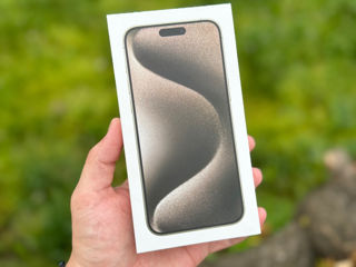 iPhone 15 Pro Max 512 GB Natural Titanium Sigilat