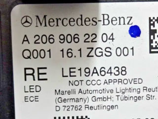 Far LED Lumina Digitala originala Mercedes W206 A2069062204 NOU foto 5