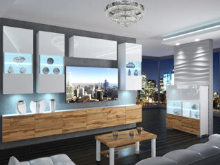 Living spațios pentru o sufragerie modernă