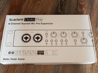 Focusrite Scarlett OctoPre 8-Channel Mic Pre Expansion with 8 ADAT Inputs/8 Analog Outputs foto 1