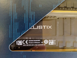 DDR4 Crucial Ballistix 16GB Kit (2x8GB) 3200CL16 foto 2