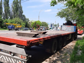 Transportam  armătura, țevii, piloni, lungimea 12 m foto 10